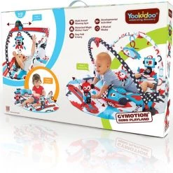 Yookidoo Speelkleed Met Bogen Gymotion Robo Playland -babygyms Winkel 550x478 1