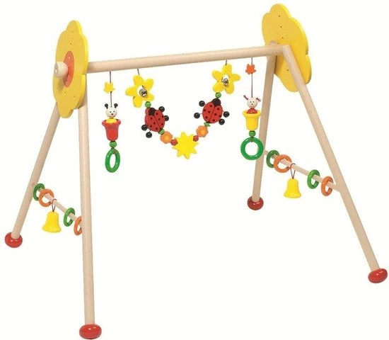 Heimess Baby Gym: LIEVEHEERSBEESTJE 63x55x53cm 1 Heimess Baby Gym: LIEVEHEERSBEESTJE 63x55x53cm