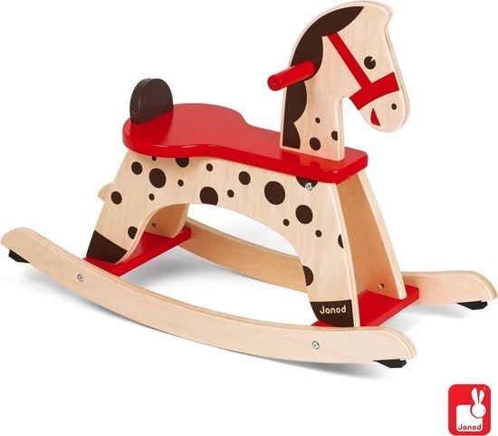 Janod - Janod Schommelpaard Caramel 11 Janod - Janod Schommelpaard Caramel - Afbeelding 11