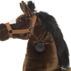 Animal Riding Paard Amadeus Bruin Medium / Large - Rijdend Paardenspeelgoed - Paardenspeelgoed - Speelgoed Vanaf 3 Jaar - Zadelhoogte 68 CM- Verstelbaar Pedaal 3 Standen - Afneembaar Zadel -babygyms Winkel 550x482 5