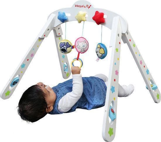 Tiamo Woezel & Pip - Houten Babygym 2 Tiamo Woezel & Pip - Houten Babygym - Afbeelding 2