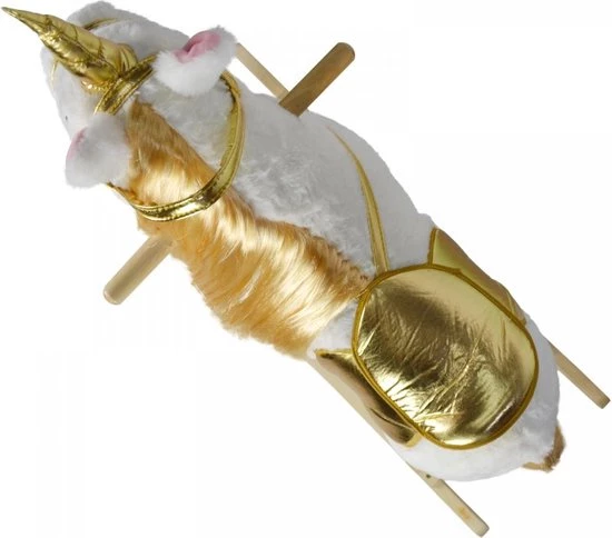 Infantastic GoodVibes - Hobbelpaard Voor Kinderen - Schommelpaard Unicorn - Stevige Constructie - Knuffelzacht Met Geluidseffecten - Gouden Eenhoorn 12 Infantastic GoodVibes - Hobbelpaard Voor Kinderen - Schommelpaard Unicorn - Stevige Constructie - Knuffelzacht Met Geluidseffecten - Gouden Eenhoorn - Afbeelding 12