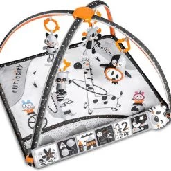 Babygym, Baby Cadeau - Jongen & Meisje, Dierenvriendjes Speelmat, Interactief Speelgoed – Multikleuren