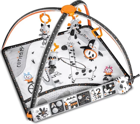 Babygym, Baby Cadeau - Jongen & Meisje, Dierenvriendjes Speelmat, Interactief Speelgoed – Multikleuren 1 Babygym, Baby Cadeau - Jongen & Meisje, Dierenvriendjes Speelmat, Interactief Speelgoed – Multikleuren