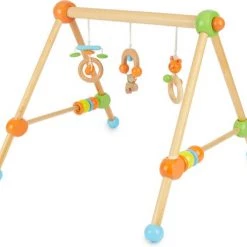 Bieco Toys My First Gym Oranje Groen Houten Babygym 23000012 11 Bieco Toys My First Gym Oranje Groen Houten Babygym 23000012 -babygyms Winkel 550x489