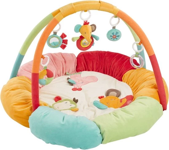 Babygym, Baby Cadeau - Jongen & Meisje, Dierenvriendjes Speelmat, Interactief Speelgoed - Multikleuren. 1 Babygym, Baby Cadeau - Jongen & Meisje, Dierenvriendjes Speelmat, Interactief Speelgoed - Multikleuren.