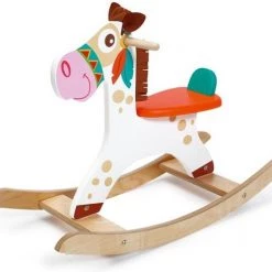 Scratch Europe Scratch Mobiliteit: ROCKING HORSE INDIAANSE PONY 80x53x31cm, Max. 25kg, In Doos, 1+