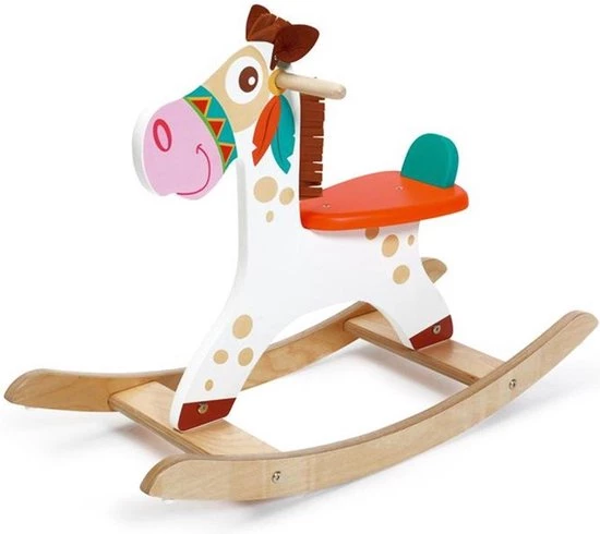 Scratch Europe Scratch Mobiliteit: ROCKING HORSE INDIAANSE PONY 80x53x31cm, Max. 25kg, In Doos, 1+ 1 Scratch Europe Scratch Mobiliteit: ROCKING HORSE INDIAANSE PONY 80x53x31cm, Max. 25kg, In Doos, 1+