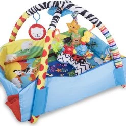 Lionelo Anika Plus - Babygym - 2 In 1 Speelkleed - 5 Speelgoed -babygyms Winkel 550x494
