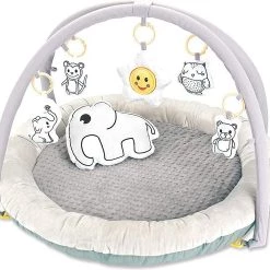 Babygym, Baby Cadeau - Jongen & Meisje, Dierenvriendjes Speelmat, Interactief Speelgoed – Multikleuren