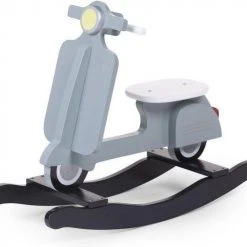 Childhome CHILDWOOD - SCHOMMEL SCOOTER MINT BLAUW/ZWART