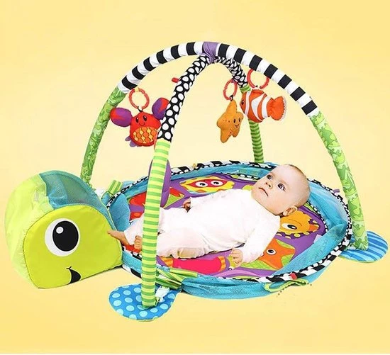 Toddly Eyzo Schildpadden Speelmat - Verstelbaar Speelkleed Met Ballenbak 4 Toddly Eyzo Schildpadden Speelmat - Verstelbaar Speelkleed Met Ballenbak - Afbeelding 4