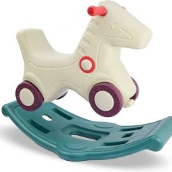 LittleTom 2-in-1 Hobbelpaard En Voertuig - Kinderen Vanaf 1 Jaar - Baby Hobbeldier Binnen En Buiten