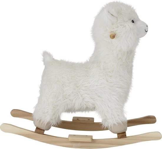 Bloomingville Mini Bloomingville - Kinto Rocking Toy - Speelgoed Hobbelfiguur - Lama 2 Bloomingville Mini Bloomingville - Kinto Rocking Toy - Speelgoed Hobbelfiguur - Lama - Afbeelding 2