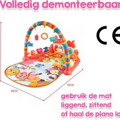 Allerion® Allerion Babygym – Speeltjes En Hangers – Baby Speelgoed – Met Speelmat - Vanaf 0 Jaar -babygyms Winkel 550x510