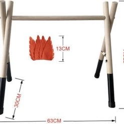 Merkloos BabyGym Hout Grijs -babygyms Winkel 550x512 2