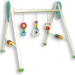 Babygym, Baby Cadeau - Jongen & Meisje, Dierenvriendjes Speelmat, Interactief Speelgoed - Multikleuren.