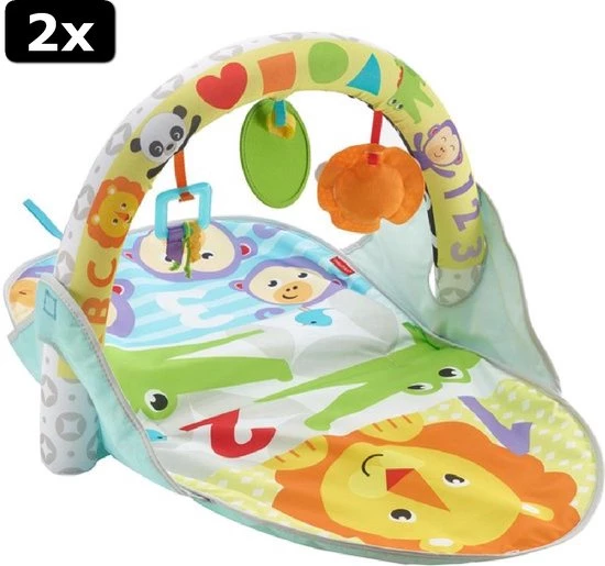 2x Fisher-Price 2-in-1 Activity Gym 2 2x Fisher-Price 2-in-1 Activity Gym - Afbeelding 2