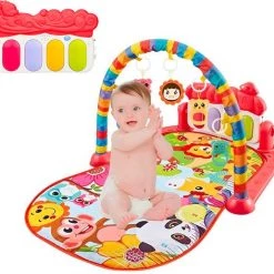 Allerion® Allerion Babygym – Speeltjes En Hangers – Baby Speelgoed – Met Speelmat - Vanaf 0 Jaar