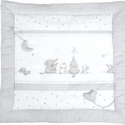 Roba Speelkleed Magic Stars Junior 100 X 100 Cm Katoen Lichtgrijs