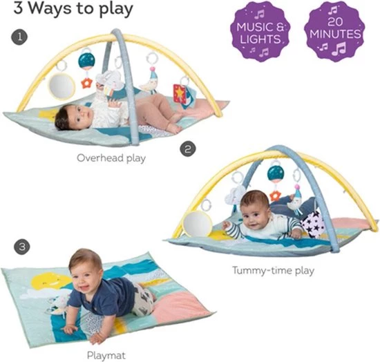 Taf Toys Babygym Magical Mini Moon Junior 87 X 48 Cm Geel 3 Taf Toys Babygym Magical Mini Moon Junior 87 X 48 Cm Geel - Afbeelding 3