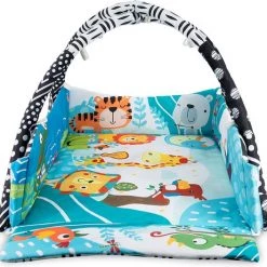 Lionelo Anika Plus Multicolor - Babygym - 2 In 1 Speelkleed - 5 Speelgoed -babygyms Winkel 550x527 2