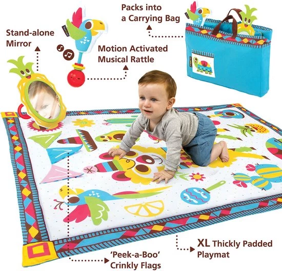 Yookidoo Speelkleed Fiesta Incl. Tas 100 X 140 Cm 12 Yookidoo Speelkleed Fiesta Incl. Tas 100 X 140 Cm - Afbeelding 12