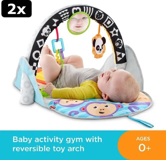 2x Fisher-Price 2-in-1 Activity Gym 10 2x Fisher-Price 2-in-1 Activity Gym - Afbeelding 10