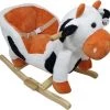 Playwood Pluche Hobbelkoe Schommel Koe Met Geluid Voorzien Van Veiligheidstuigje