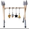 Merkloos BabyGym Hout Grijs