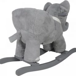 Infantastic GoodVibes - Hobbelpaard Voor Baby En Kind - Schommel Olifant - Stevige Constructie - Knuffelzacht Met Geluidseffecten - Grijs 18 Infantastic GoodVibes - Hobbelpaard Voor Baby En Kind - Schommel Olifant - Stevige Constructie - Knuffelzacht Met Geluidseffecten - Grijs -babygyms Winkel 550x531 4