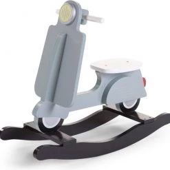 Childhome CHILDWOOD - SCHOMMEL SCOOTER MINT BLAUW/ZWART -babygyms Winkel 550x533 8