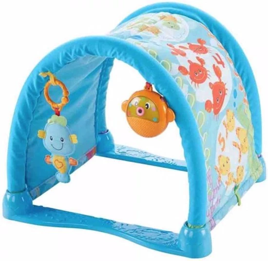 Fisher-Price Fisher Price Kick 'n Crawl Musical Seahorse Gym 3 Fisher-Price Fisher Price Kick 'n Crawl Musical Seahorse Gym - Afbeelding 3