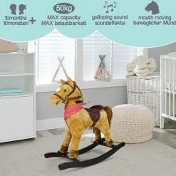 Trend24 Hobbelpaard - Schommelpaard - Hobbeldier - 74 X 30 X 64 Cm - Hout - Max 50KG 16 Trend24 Hobbelpaard - Schommelpaard - Hobbeldier - 74 X 30 X 64 Cm - Hout - Max 50KG -babygyms Winkel 550x538 7