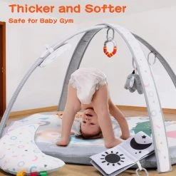 Babygym - Dikke Speelmat Voor Baby - Geschikt Voor Harde Vloeren - Spelend Leren - Lekker Zacht 13 Babygym - Dikke Speelmat Voor Baby - Geschikt Voor Harde Vloeren - Spelend Leren - Lekker Zacht -babygyms Winkel 550x540