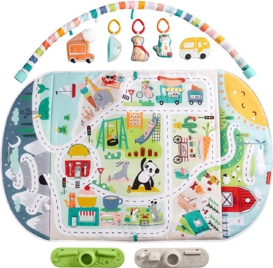Fisher-Price City Activity Center Met Jumbo Speelmat 2 Fisher-Price City Activity Center Met Jumbo Speelmat - Afbeelding 2