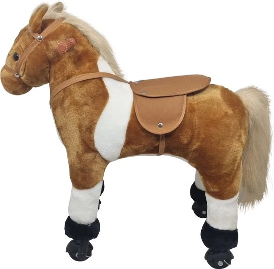 Playwood - Mechanisch Rijdend Paard Met Geluid 2e Kansje Beschadigde Wielkappen 2 Playwood - Mechanisch Rijdend Paard Met Geluid 2e Kansje Beschadigde Wielkappen - Afbeelding 2