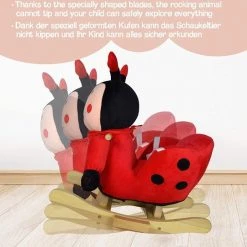 Infantastic- Schommel Lieveheersbeestje, Hobbel Lieveheersbeestje -muziekfunctie -babygyms Winkel 550x543 19