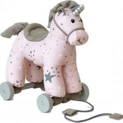Little Bird Told Me - Celeste De Eenhoorn - Trekpaardje - Roze En Grijs 17 Little Bird Told Me - Celeste De Eenhoorn - Trekpaardje - Roze En Grijs -babygyms Winkel 550x543 23