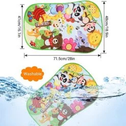 Deluxe HB Babygym - Zinaps Music Activity Mat, Baby Play Mat, Fitness Crawling Mat Met Soft Play Arch And Piano, Speel Boog Met 5 Verwijderbare Speelgoed Van 0 Maanden (groen) (WK 02129) -babygyms Winkel 550x543 7