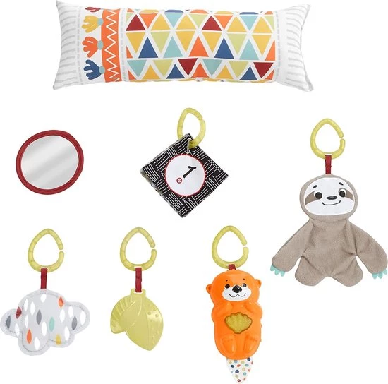 Babygym, Baby Cadeau - Jongen & Meisje, Dierenvriendjes Speelmat, Interactief Speelgoed – Multikleuren 2 Babygym, Baby Cadeau - Jongen & Meisje, Dierenvriendjes Speelmat, Interactief Speelgoed – Multikleuren - Afbeelding 2