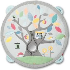 Skip Hop Speelkleed Treetop Friends Activity Gym Grey-Pastel -babygyms Winkel 550x545
