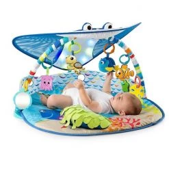 Bright Starts Mr. Ray Ocean Lights Activity Gym 21 Bright Starts Mr. Ray Ocean Lights Activity Gym -babygyms Winkel 550x550 110