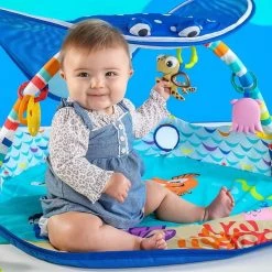 Bright Starts Mr. Ray Ocean Lights Activity Gym 27 Bright Starts Mr. Ray Ocean Lights Activity Gym -babygyms Winkel 550x550 114