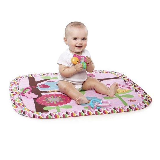 Bright Starts Pink Charming Chirps Activity Gym 4 Bright Starts Pink Charming Chirps Activity Gym - Afbeelding 4