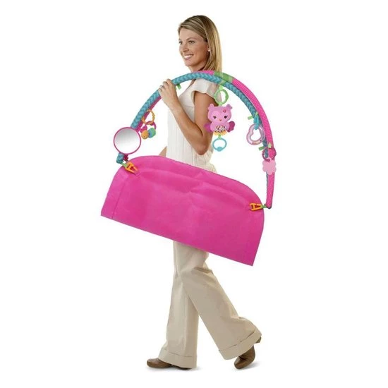 Bright Starts Pink Charming Chirps Activity Gym 7 Bright Starts Pink Charming Chirps Activity Gym - Afbeelding 7