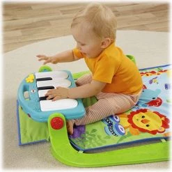 Fisher-Price Trappel En Speel-Piano - Speelmat Met Piano En 5 Speeltjes - Blauw 67 Fisher-Price Trappel En Speel-Piano - Speelmat Met Piano En 5 Speeltjes - Blauw -babygyms Winkel 550x550 155