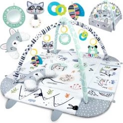Kindertoys BabyGym Met Boog - - Speelmat Baby - Speelkleed Baby
