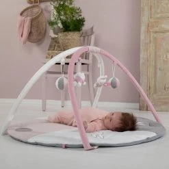 Nijntje Speelkleed Met Boog Pink Baby Rib -babygyms Winkel 550x550 200