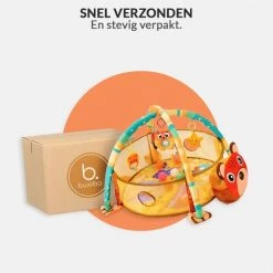 Buxibo - Baby Gym Ballenbak Inclusief 30 Ballen - Activity Centre Voor Baby/Peuter - Speelkleed/Ballenbak Inclusief Opbergzak Voor De Ballen - Beertje -babygyms Winkel 550x550 207